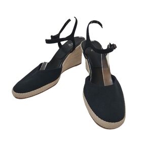Life Stride Women's Black Sahara Espadrille Size 9
